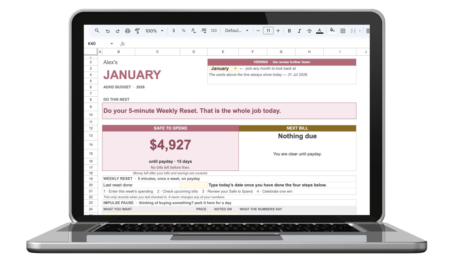 Budget by Paycheck Guide
