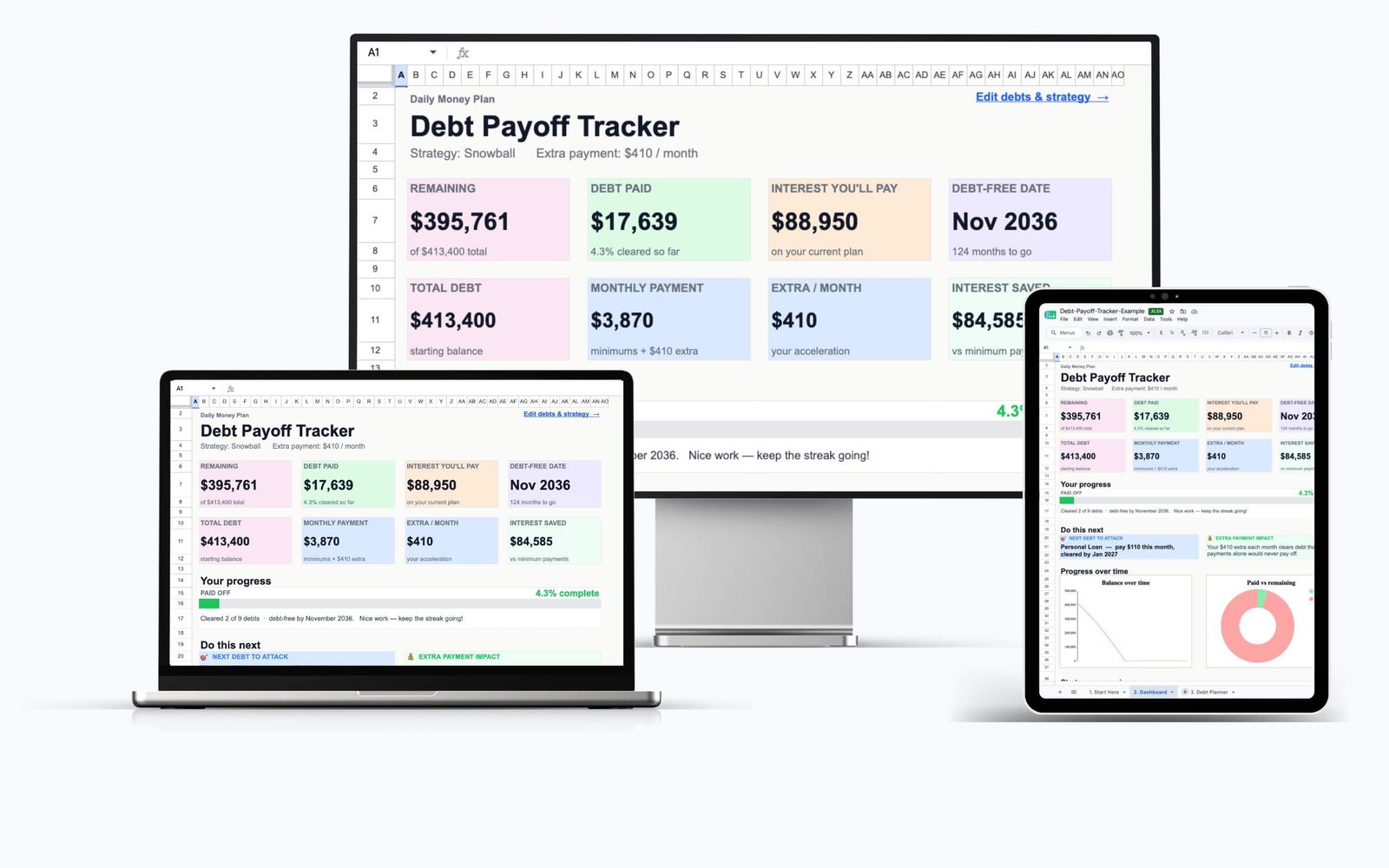 Debt Payoff Tracker System Preview
